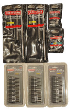 CRAFTSMAN 36 PIECE EXTENSION, UNIVERSAL JOINT SOCKET SET LOT METRIC SAE 3/8" NEW