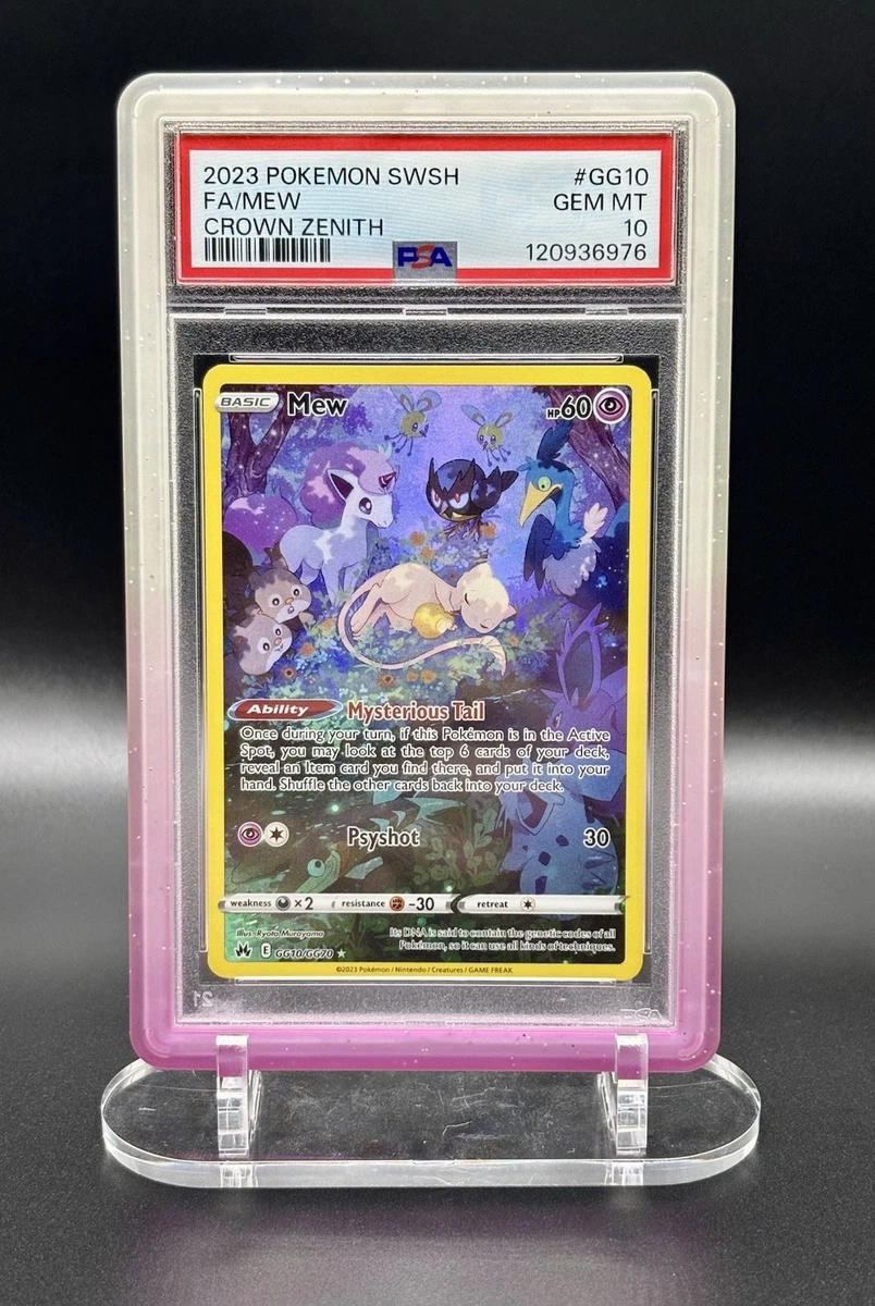 Mew GG10/GG70 Crown Zenith: Galarian Gallery Just Listed 2026