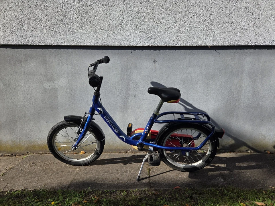Kinderfahrrad Kettler 16 Zoll – Blau/Rot – Top Zustand