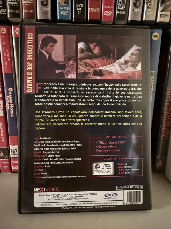 Buio Omega – Joe D’Amato (1979) - NextVideo [Dvd] - Immagine 2 di 2