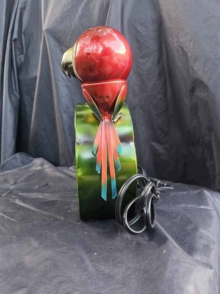 Parrot Figurine Standalone Decorative Fan - Image 3 of 4