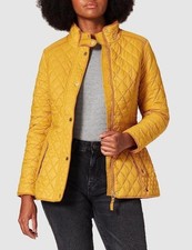Nwt Joules Womens Newdale Quilted Jacket Caramel Fitted Jacket Size Us 12/ Uk 16