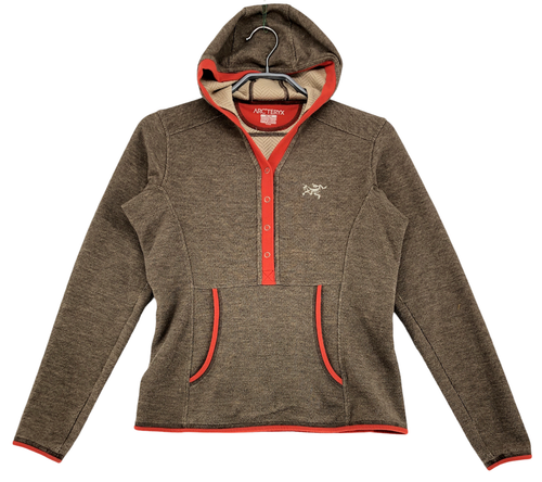 Arc'Teryx Donna Polartec con Cappuccio IN Lana Maglione Cardigan Taglia M |  eBay