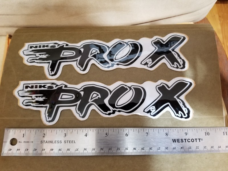 PRO X swingarm stickers decals motocross mx AHRMA SUPERCROSS gncc MOTO-X Sx ATV