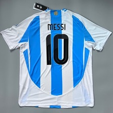 Messi Argentina Jersey 24 Home Authentic Soccer Shirt IP8388 Adidas Mens Size XL
