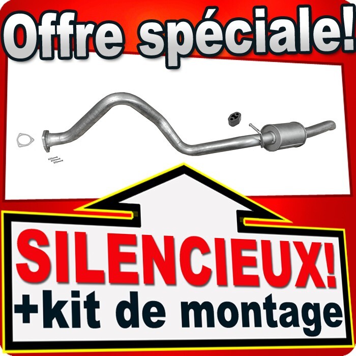 Silencieux arriere pour Land Rover Discovery II 2.5 Td5 4x4 echappement de rechange