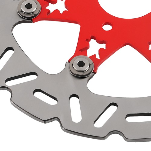 2x Front Brake Rotor for Harley-Davidson Touring 08-19 Softail 15-24 Red 299mm - Imagen 2 de 11
