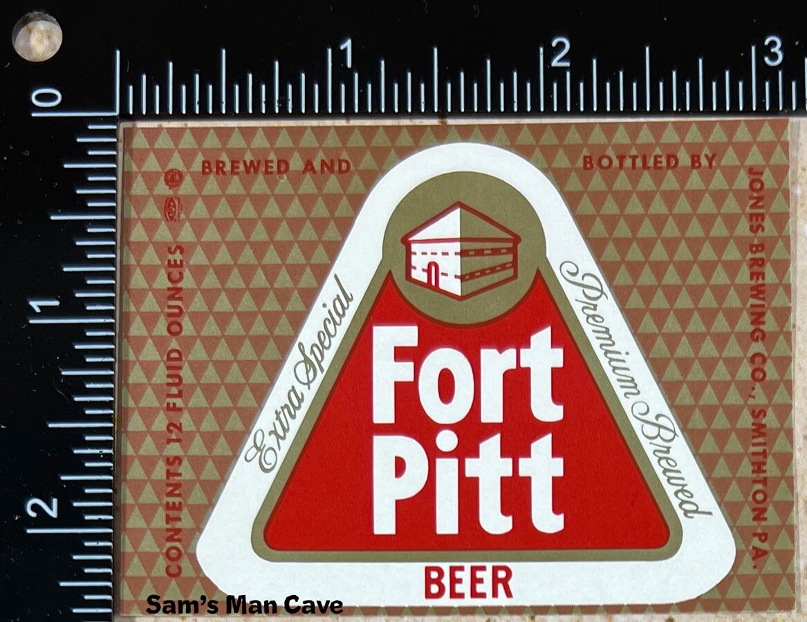 Fort Pitt Beer Label - PENNSYLVANIA | eBay