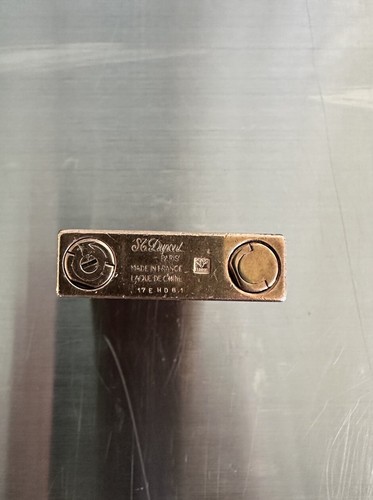 S.T. Dupont Lighter Ligne Gold Dust Laque de Chine Working Condition With Box - Picture 5 of 11