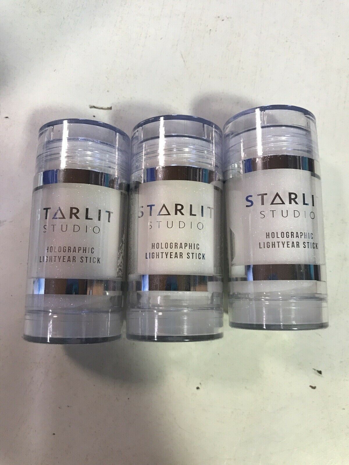 LOT OF 3 Starlit Studio Holographic Lightyear Sticks Moonlight eBay