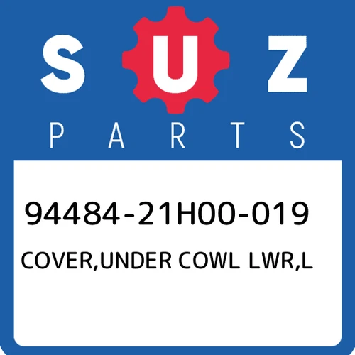 COVER, LOWER LH (BLACK) *{FOR CRU}*