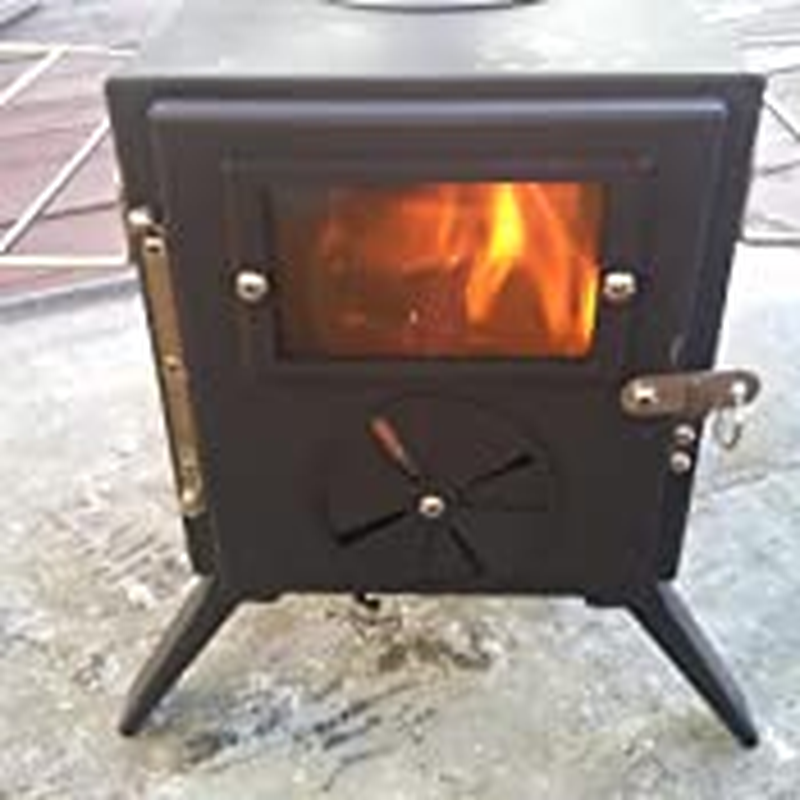 YILI Outdoor Camping Stove, Portable Tent Wood Stove with Pipe, Heating  Burner | eBay