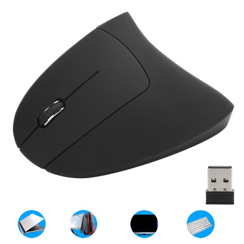 Wireless Mouse Ergonmic Left Hand Optical Vertical Rechargeable Computer E Part - Picture 13 of 24