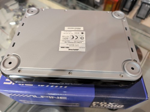 Car Audio Amplificatore Mono Alpine PDX 1.1000 - Foto 4 di 8
