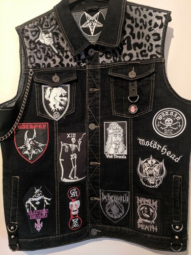 Custom Designed Battle Vest. Punk Rock 
