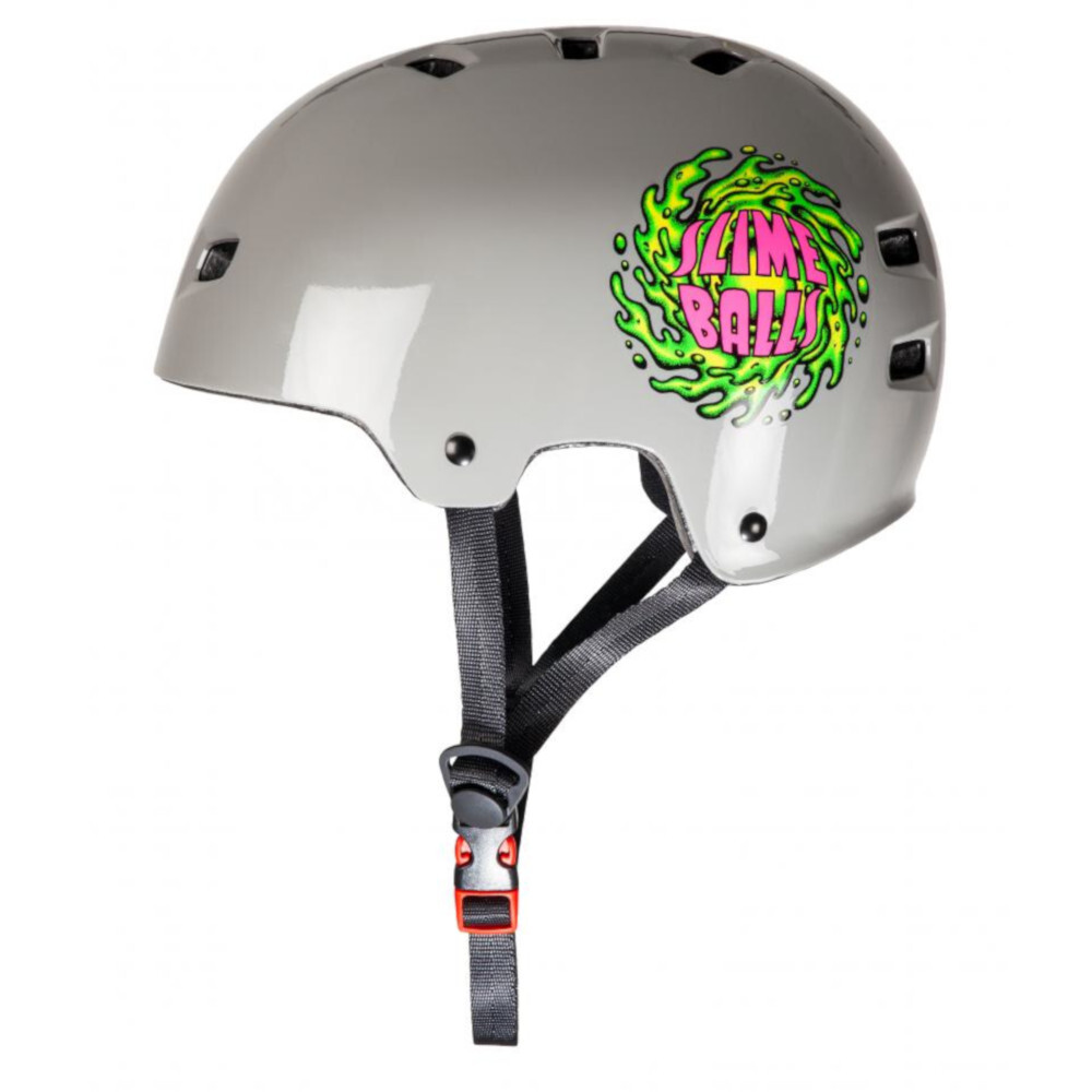 Casco Skate Bullet x Slime Balls Helmet Logo Grey - Protezioni Skate