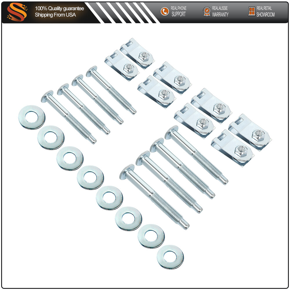 Truck Bed Mounting Hardware Kit Bolts Fits Ford Super Duty F250 F350 F450 F550