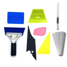 17pcs Car Window Tint Tools Kit Film Tinting Scraper Squeegee Vinyl Wrap Install