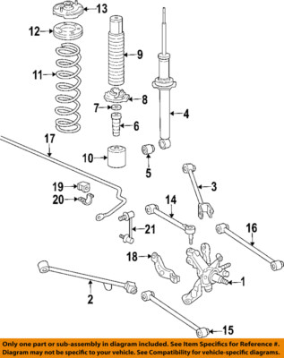 Acura 52370-SEP-A02 Suspension Control Arm
