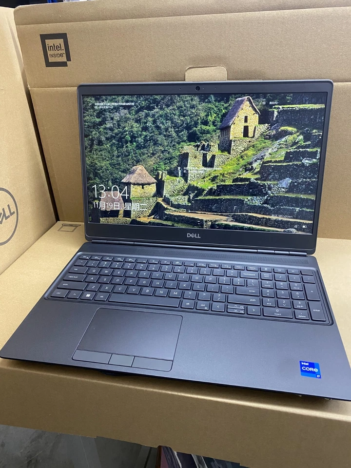 Dell Precision7560 Workstation Laptop 15.6" 4K UHD i9-11950H  RTX3080 128G 2TB - Image 2 of 4