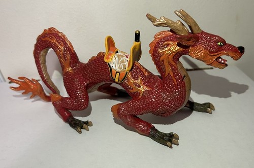 2010 PAPO FIRE RED ORANGE DRAGON FIGURE - 第 1/6 張圖片