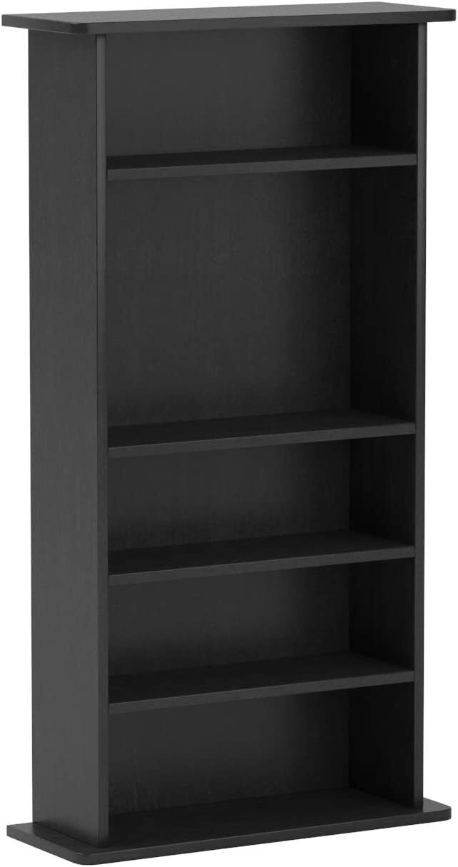 Media Storage Shelf Organizer Movie CD DVD Media Rack Video