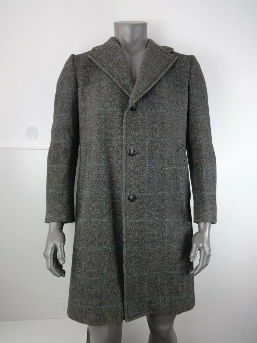 Christian Dior Mens Coat Extra Large Grey Black White Pure New