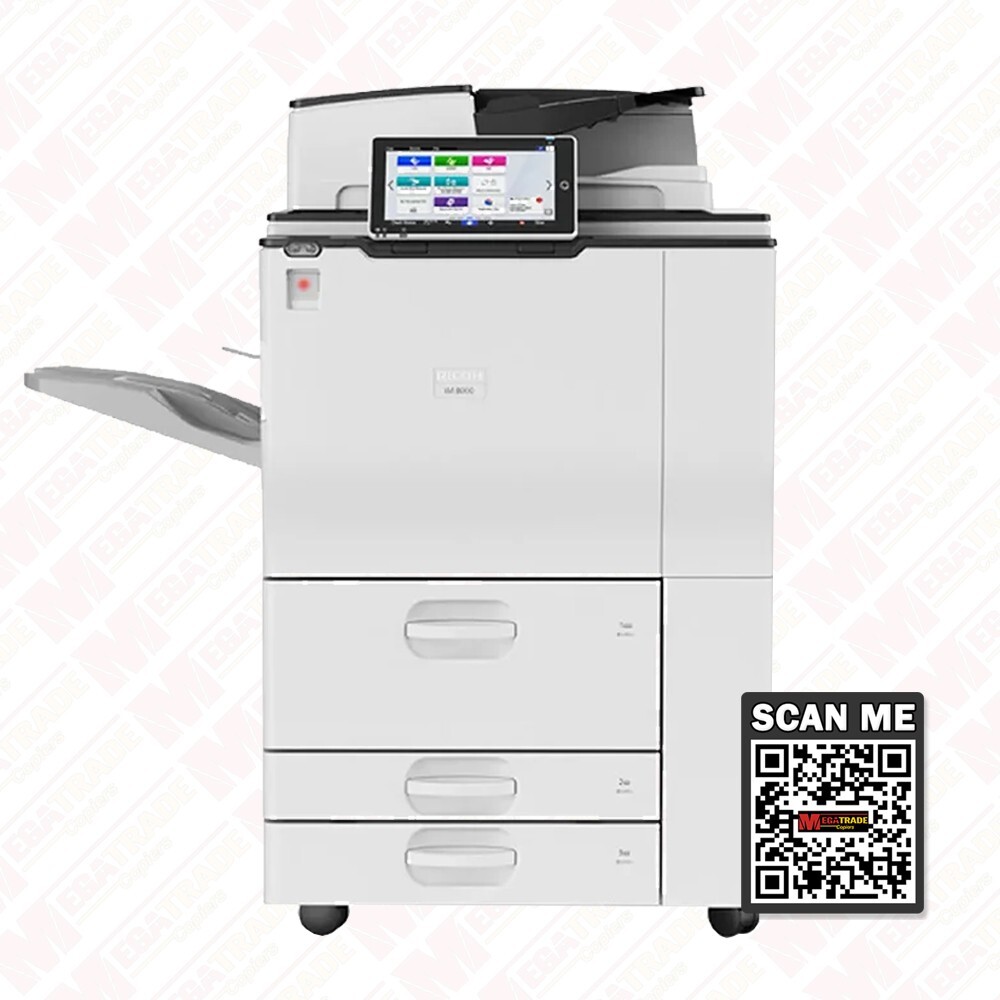 Ricoh IM 8000 A3 Black & White Laser Multifunction Printer Copier