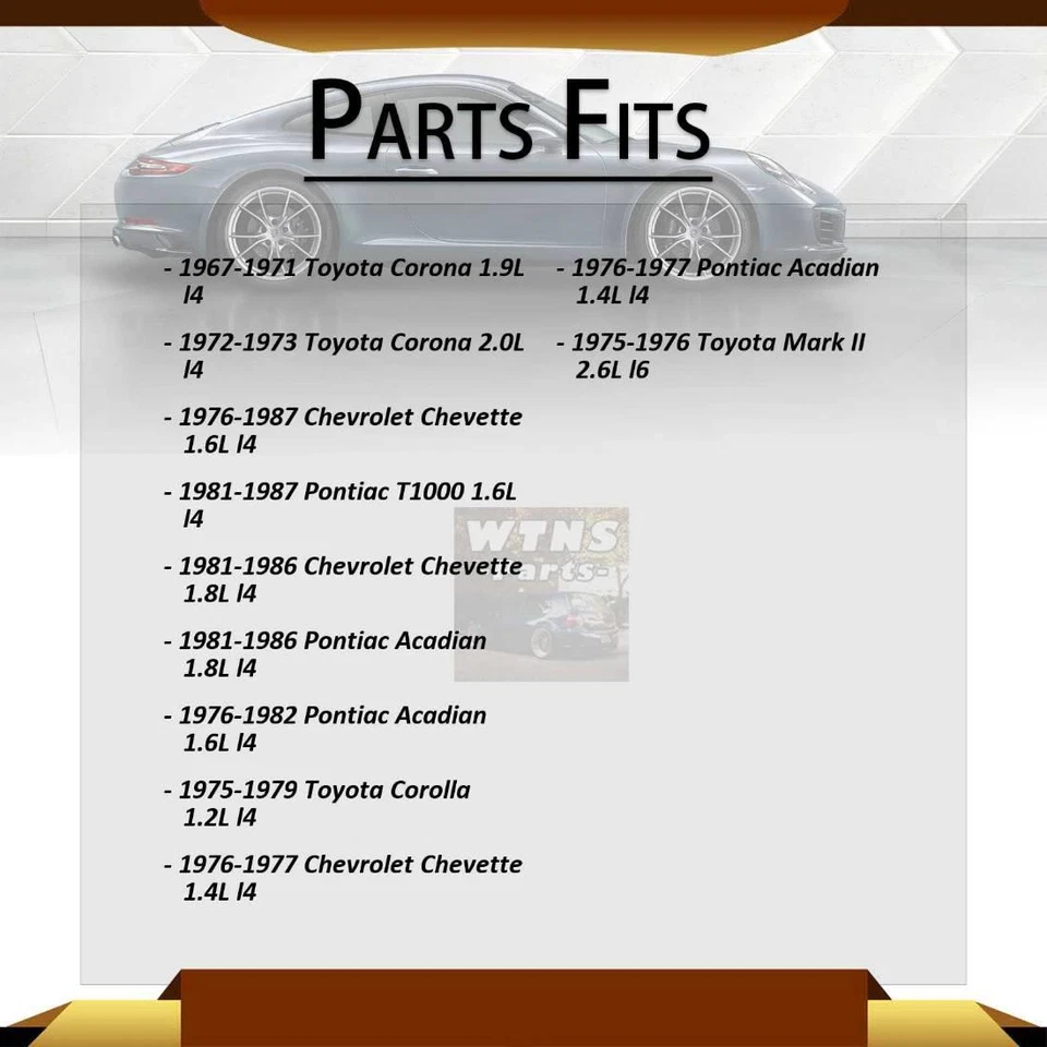 Amortiguador trasero 2 KYB para Toyota Corona 1967 1968 1969 1970 Foto 2 de 4