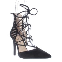 Jessica Simpson Cynessa Lace Up Dress Pumps - Black, 6 Us on sale Jessica Simpson Cynessa Lace Up Dress Pumps - Black, 6 Us on sale