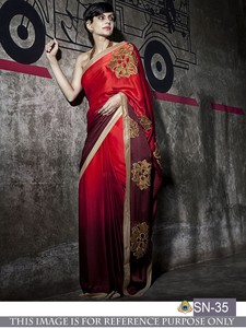 fashionable party wear sarees