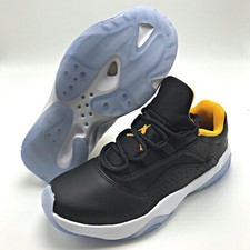 Nike Air Jordan 11 CMFT Low GS Black/Taxi Youth shoes CZ0907-071 sz 6-6.5y