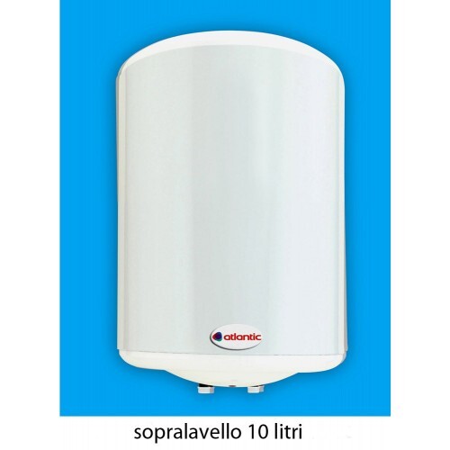 Scaldacqua Sopralavello 10 lt Scaldabagno Elettrico Cucina Boiler Scaldino Bagno