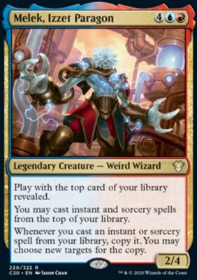 Magic the Gathering MTG Melek, Izzet Paragon (220) Commander 2020   LP