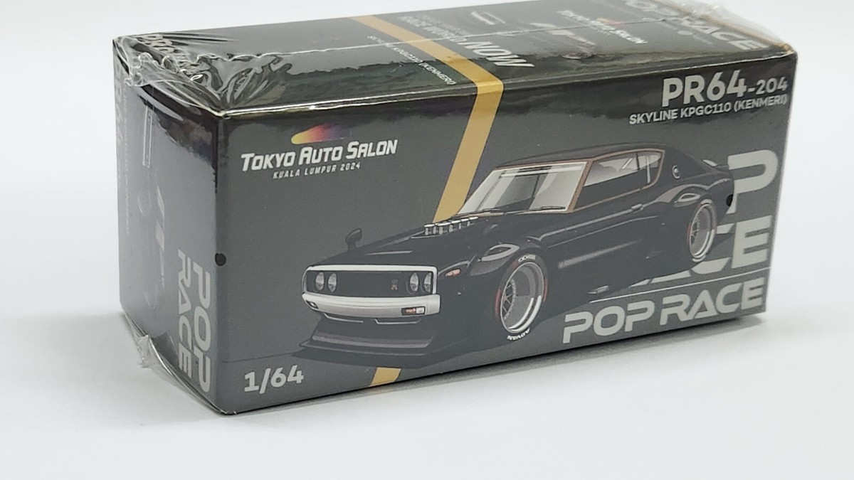 ポップレース 1/64 日産 スカイライン KPGC110 ケンメリ ポップレース 1/64 日産 スカイライン KPGC110 ケンメリ