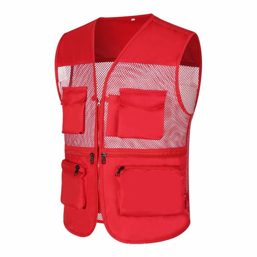 Giubbotto uomo casual outdoor lavoro viaggio cargo colore terreno giacca multitasche top - Foto 8 di 19