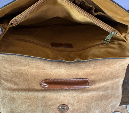 Patricia Nash HERITAGE Collection AMERSHAM Tan Leather Handbag Tote MSRP: $269 - Picture 13 of 13