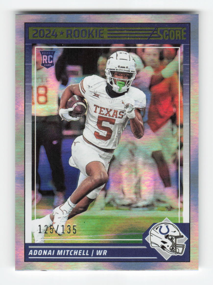 2024 Score #340 Adonai Mitchell Circular #/135