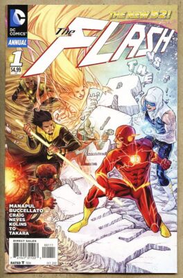 Flash Annual #1-2012 nm+ 9.6 New 52 The Rogues Captain Cold Francis Manapul