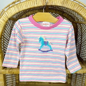 Vintage healthtex rainbow striped 