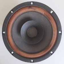 vintage Heppner Alnico magnet 8" full-range woofer with whizzer cone, USA 1970
