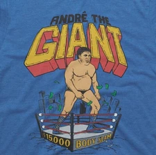 Andre The Giant Body Slam Shirt Short Sleeve S-5XL LT488