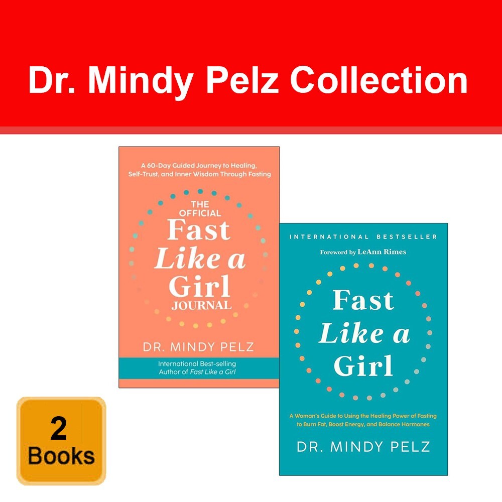 Fast Like a Girl, Official Fast Like a Girl Journal By Mindy Pelz 2 Books Set