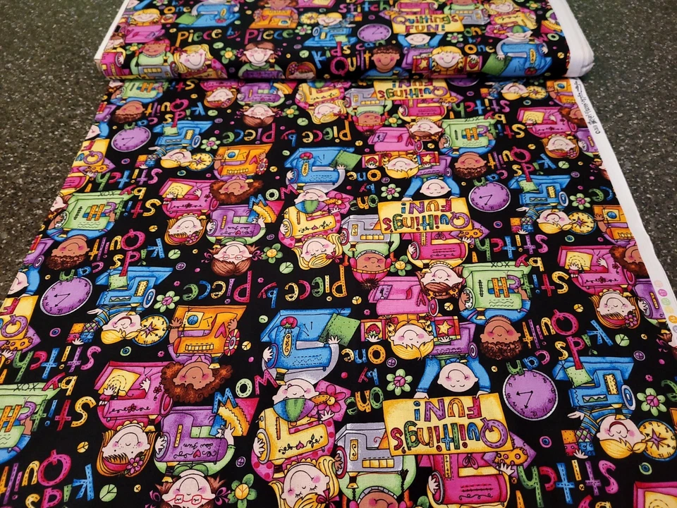 Can Quilt para niños por Kari Pearson acolchado tesoros acolchado tema lanzar Foto 3 de 3