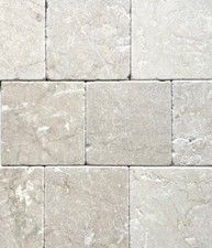 Botticino Crema 4x4 Tumbled Marble Tile Backsplash Floor Wall Sold by 1SF