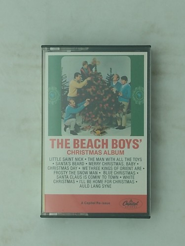 The Beach Boys - Christmas Album - Cassette Tape 12 Holiday Hits - Brian Wilson