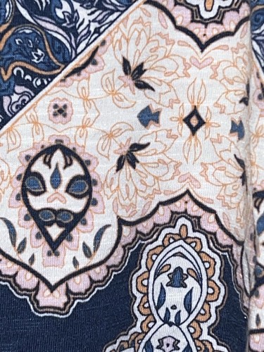 Maurices 24/7 Tank Top Shirt Women’s Size M Stretch Paisley Floral - Bild 2 von 7