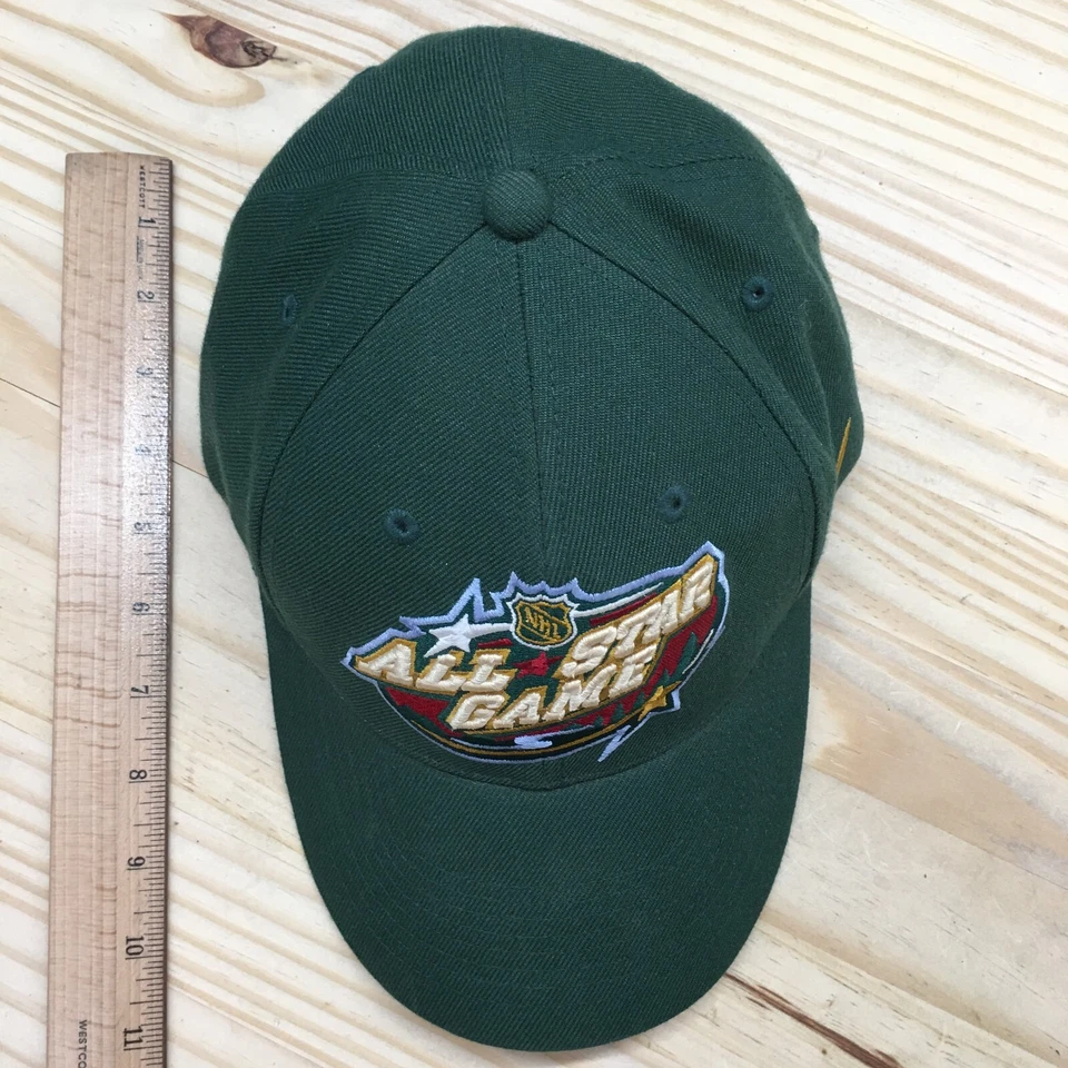 Gorra de béisbol Minnesota Wild All Star Game NHL para hombre verde OS logotipo bordado Foto 4 de 4