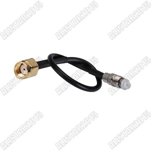 10x FME Female Jack to RP-SMA Male ( Female Pin ) Pigtail Cable RG174 15cm/6inch - Picture 2 of 4