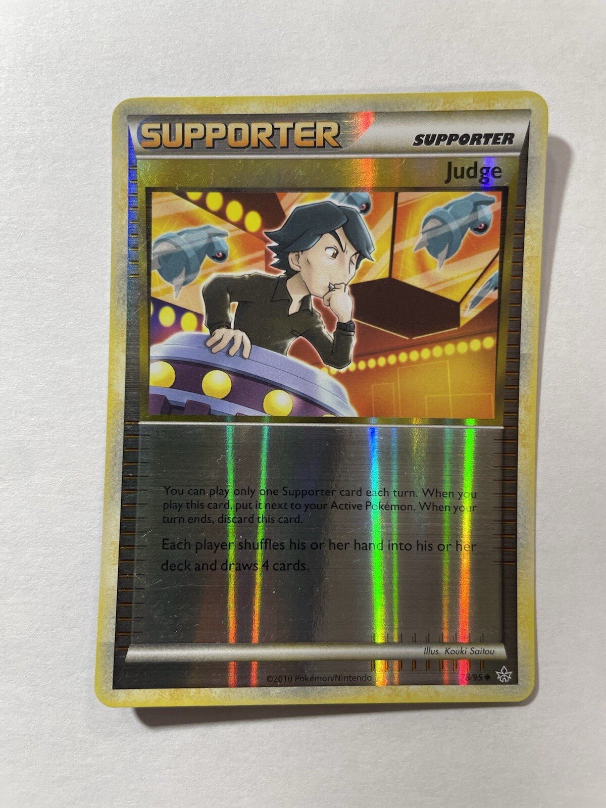 Judge 78/95 Pokemon Card